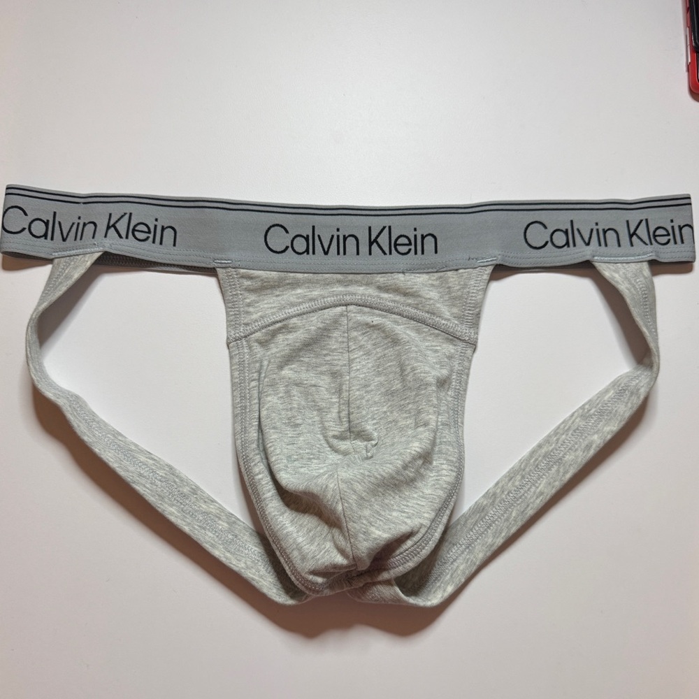 Calvin Klein Men's Gray Jockstrap